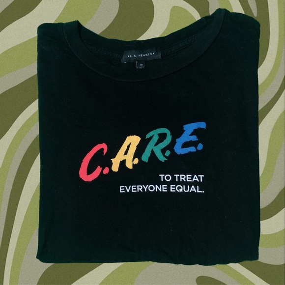 Pacsun L.A. Hearts care top- medium - Picture 1 of 4